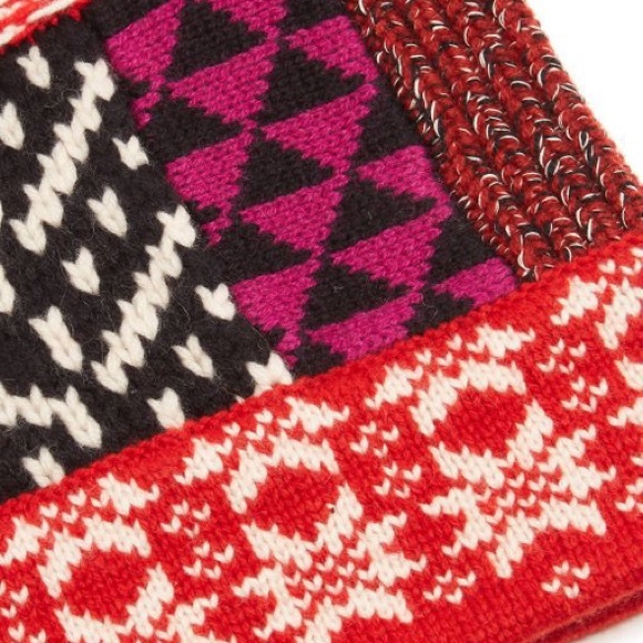 Burberry London Multi-Color Mixed Fairisle Beanie BNWT - Picture 4 of 6